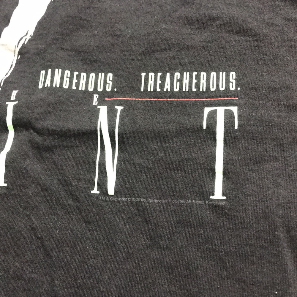 The Saint vintage movie black t-shirt Val Kilmer mens sz XL unisex tee - Picture 4 of 4
